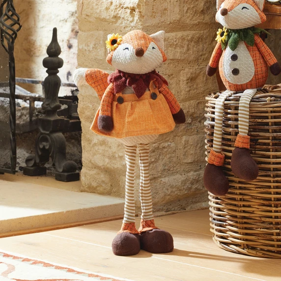 Mrs Fox Standing Autumn Decoration