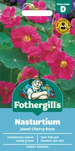 Nasturtium Jewel Cherry Rose - image 1