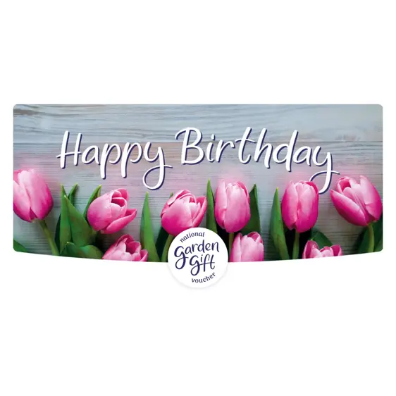 National Garden e-Gift Voucher - Happy Birthday