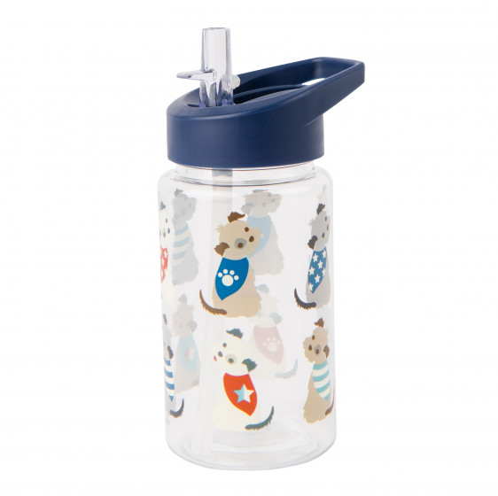 Beau & Elliot Scruffy Pup Kids Water Bottle