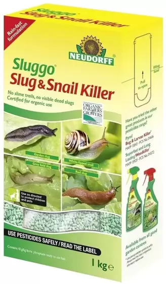 Neudorff Sluggo Slug & Snail Killer Shaker 1kg