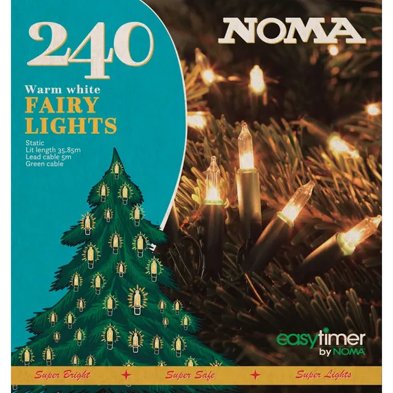 Noma Classic White String Lights - 240 Lights - image 2