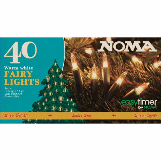 Noma Classic White String Lights - 40 Lights - image 2