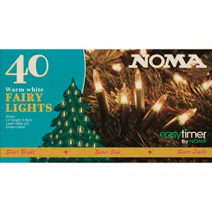 Noma Classic White String Lights - 40 Lights - image 2