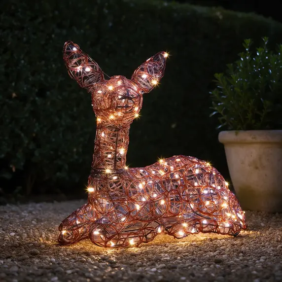 Noma Copper Acrylic Resting Fawn