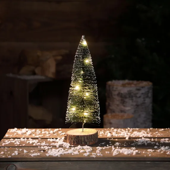 Noma Mini Bristle Light Up Christmas Tree - Medium - image 2