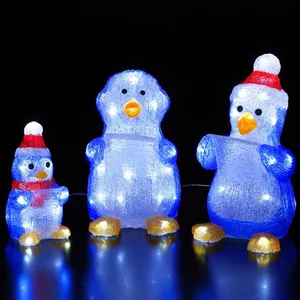 Noma Penguin Choir Acrylic Light Set - image 2