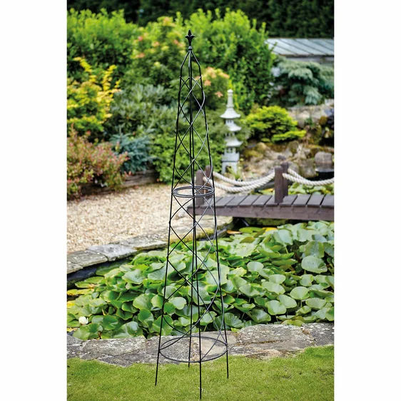 Nostell Black Obelisk - Extra Large