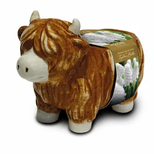 Novelty Highland Cow Planter