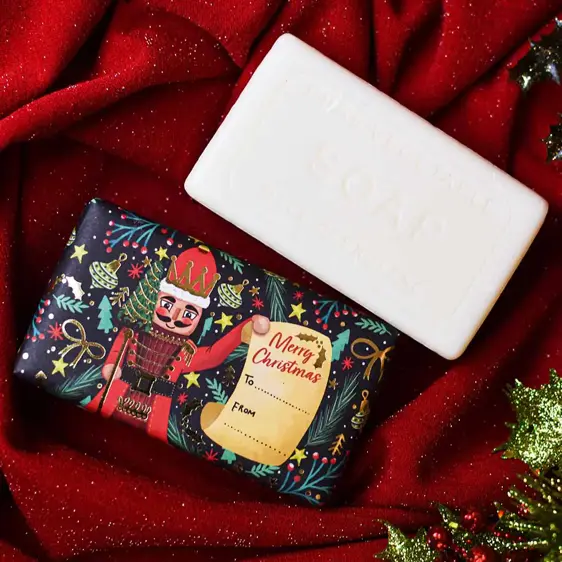 Nutcracker Christmas Soap