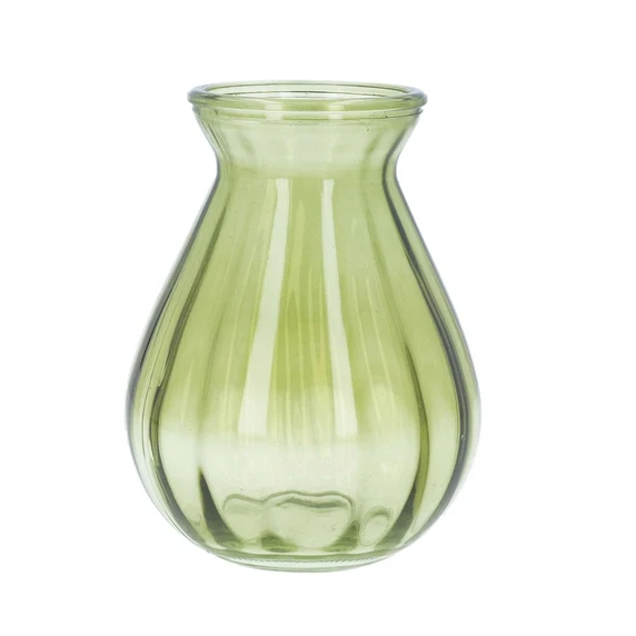 Olive Green Posy Vase