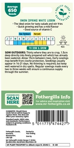 Onion (Spring) White Lisbon - image 2