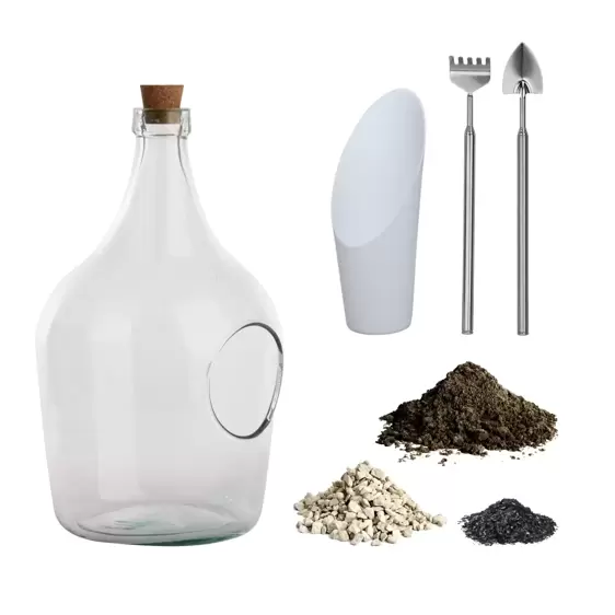 Open Bottle Terrarium Set 3L - image 2