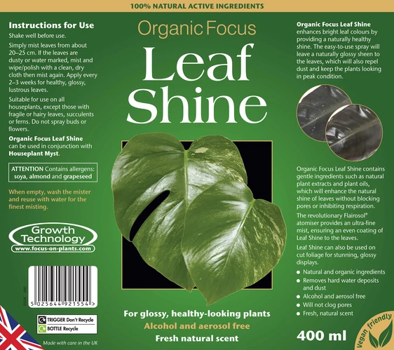 Organic Focus Leaf Shine - image 2