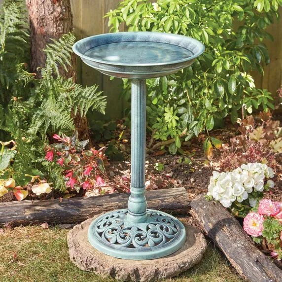 Ornate Bird Bath
