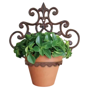 Ornate Hanging Pot Holder - image 2