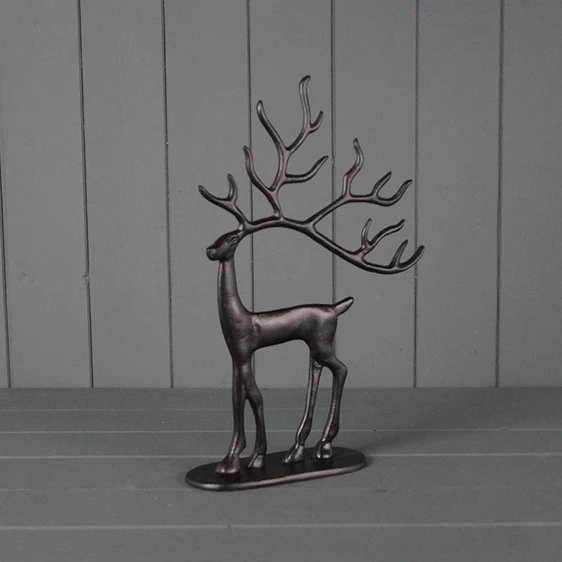 Ornate Reindeer Figurine - Small
