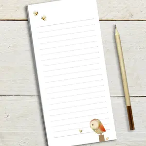 Owl & Bees Magnetic Notepad - image 2