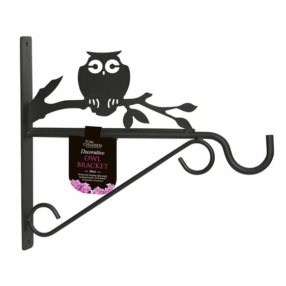 Owl Hanging Basket Bracket