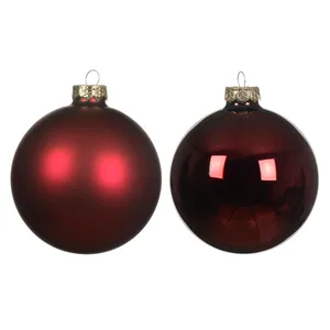 Oxblood Red Bauble Set - 20 - image 2