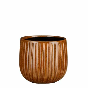 Pablo Ribble Ochre Pot - Ø18cm