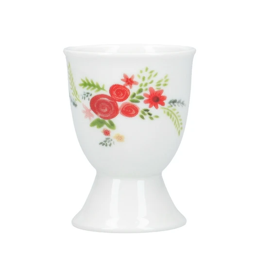 Painted Flowers Egg Cup - image 2