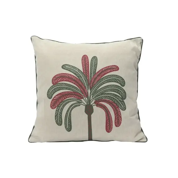 Palm Design Square Cushion - image 2