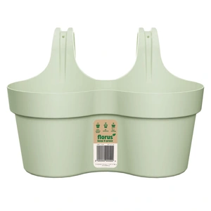Paris Duo Balcony Hanging Pot - Mint Green