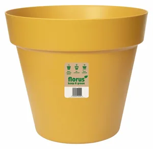 Paris Flowerpot 18cm Mustard