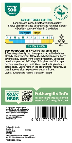 Parsnip Tender And True - image 2