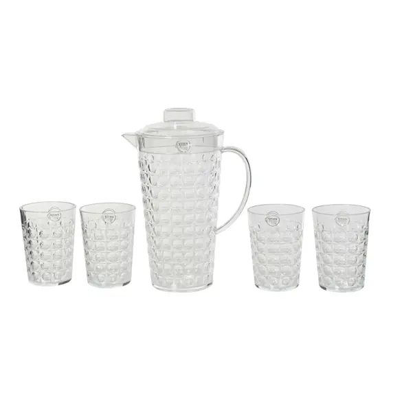 Patterned Jug and Tumbler Set - image 1