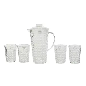 Patterned Jug and Tumbler Set - image 1