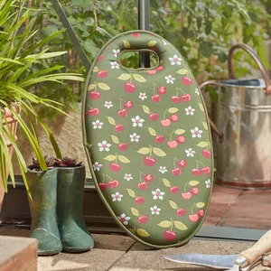 Patterned Kneeler Cushion - Cherry