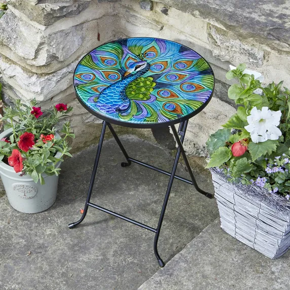 Peacock Side Table - Medium