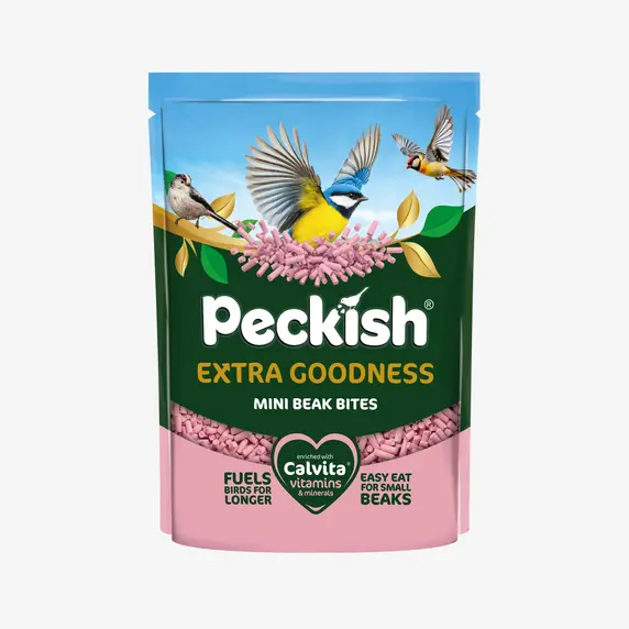 Peckish Extra Goodness Mini Beak Bites 500g