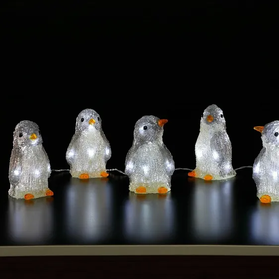 Penguin Acrylic Light Set