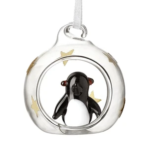 Penguin Glass Bauble