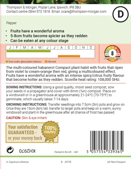 Pepper (Chilli) Aroma Seeds - image 2