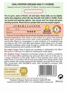 Pepper (Chilli) Fresno Mix F1 - image 2
