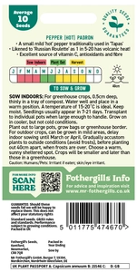 Pepper (Chilli) Padron - image 2