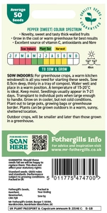 Pepper (Sweet) Colour Spectrum - image 2