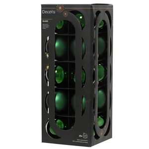 Pine Green Bauble Set - 20 - image 1