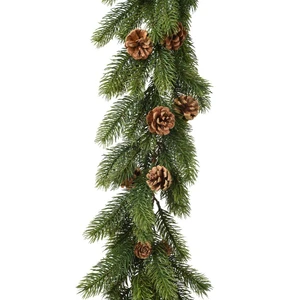 Pinecone Artificial Garland