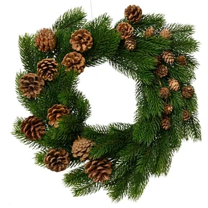 Pinecone Artificial Wreath - 40cm