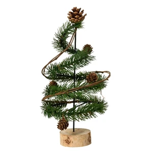 Pinecone Spiral Christmas Tree - 32cm