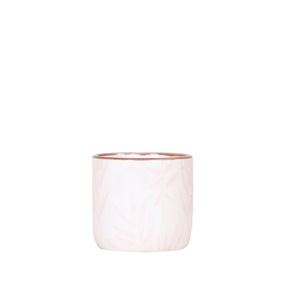Pink Leaf Pot -  Ø 6cm - image 1