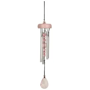 Woodstock Chimes Pink Sparkle Windchime