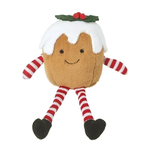Plush Christmas Pudding Decoration