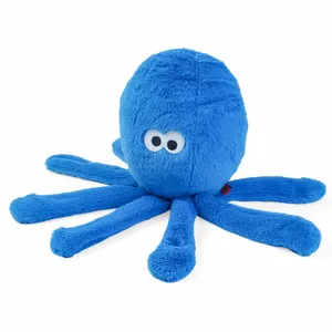 Plush Octopus Dog Toy - Medium