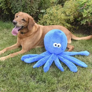 Plush Octopus Dog Toy - Large